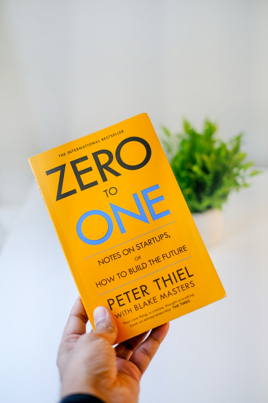 Zero to One, 
Peter Thiel